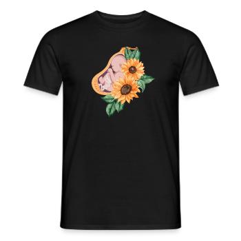 Hebamme Dankeschön - Doula Schwanger Geburtshilfe - Männer T-Shirt - Schwarz - Vorne - AI Model Male 178 light (178cm)
