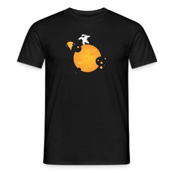 Käse Käseplatte Käsesorten Käserei - Männer T-Shirt - Schwarz - Vorne - AI Model Male 178 light (178cm)