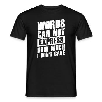 Introvertiert Misanthrop Anti Sozial Distanziert - Männer T-Shirt - Schwarz - Vorne - AI Model Male 178 light (178cm)