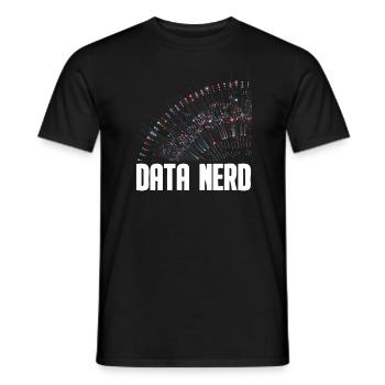 Data Science Analyst Data Scientist - Männer T-Shirt - Schwarz - Vorne - AI Model Male 178 light (178cm)