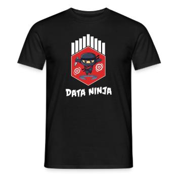 Data Science Analyst Data Scientist - Männer T-Shirt - Schwarz - Vorne - AI Model Male 178 light (178cm)