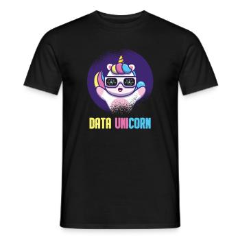 Data Science Analyst Data Scientist - Männer T-Shirt - Schwarz - Vorne - AI Model Male 178 light (178cm)