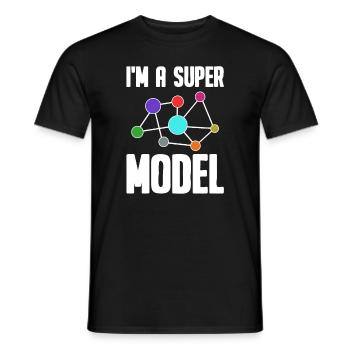 Data Science Analyst Data Scientist - Männer T-Shirt - Schwarz - Vorne - AI Model Male 178 light (178cm)
