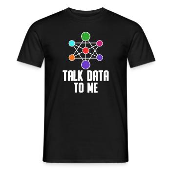 Data Science Analyst Data Scientist - Männer T-Shirt - Schwarz - Vorne - AI Model Male 178 light (178cm)