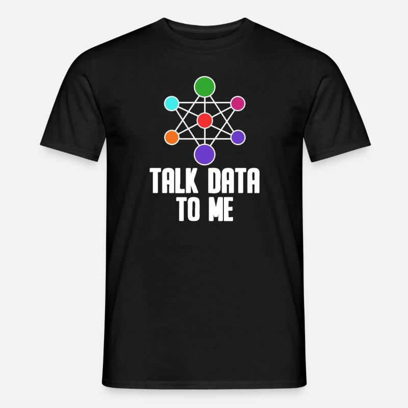 Data Science Analyst Data Scientist - T-shirt homme - noir
