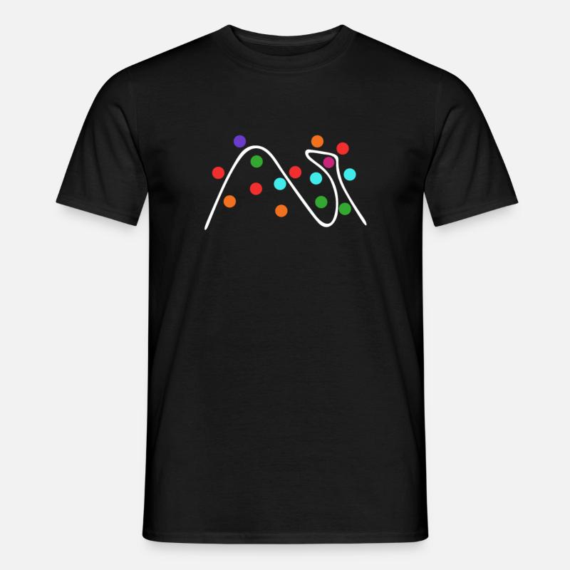 Data Science Analyst Data Scientist - T-shirt homme - noir