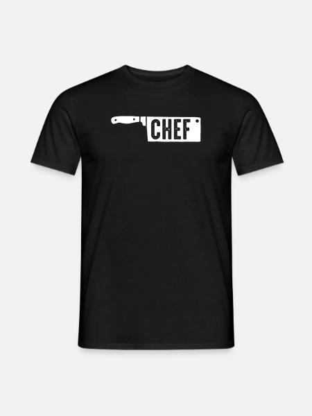 Koch Küchenchef Hobbykoch Küche Chef Chefkoch - T-shirt herr - svart