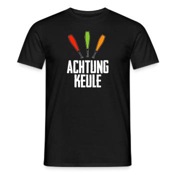 Jonglieren Jongleur - Männer T-Shirt - Schwarz - Vorne - AI Model Male 178 light (178cm)