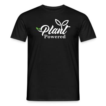 Végétaliens végétaliennes légumes Végétalien - T-shirt homme - noir - Devant - AI Model Male 178 light (178cm)