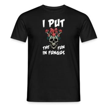 Champignons Cueilleurs de champignons Éponges Champignons Cueilleurs - T-shirt homme - noir - Devant - AI Model Male 178 light (178cm)