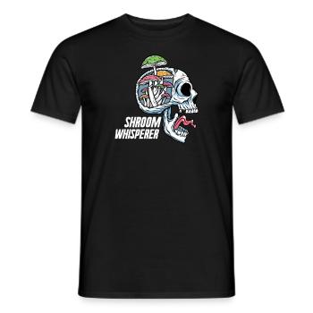 Champignons Cueilleurs de champignons Éponges Champignons Cueilleurs - T-shirt homme - noir - Devant - AI Model Male 178 light (178cm)