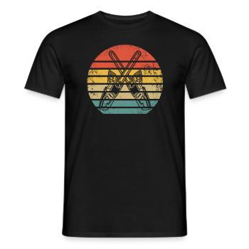Woodcutter Forester Forester Woodworker - Men's T-Shirt - black - Front - AI Model Male 178 light (178cm)