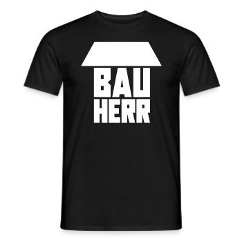 Bauherr - Männer T-Shirt - Schwarz - Vorne - AI Model Male 178 light (178cm)