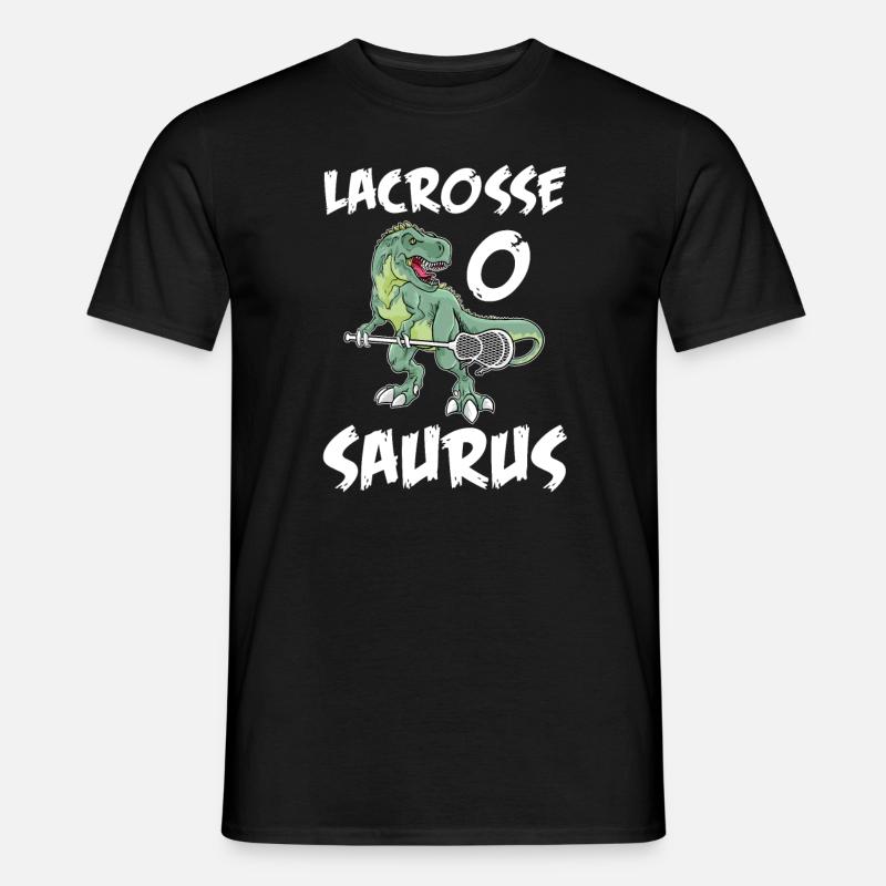 Lacrosse - Männer T-Shirt - Schwarz