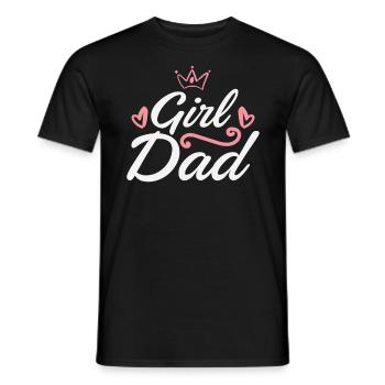 Papa Vater Vatertag - Männer T-Shirt - Schwarz - Vorne - AI Model Male 178 light (178cm)