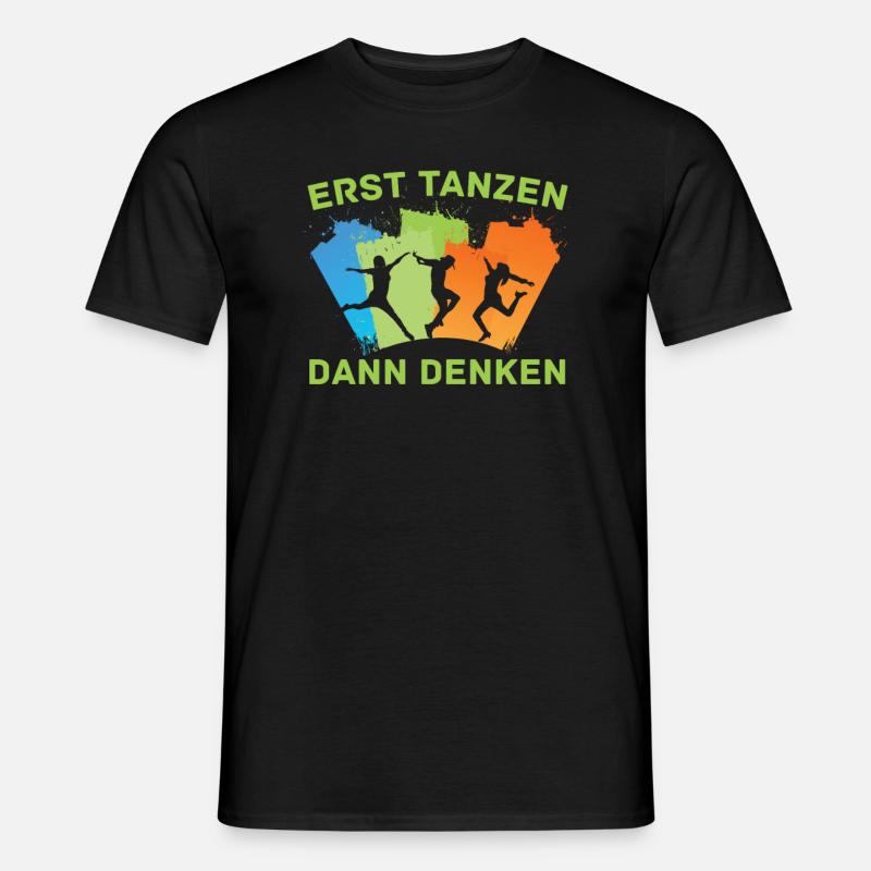 Tanzen Tänzer Tanz - Männer T-Shirt - Schwarz