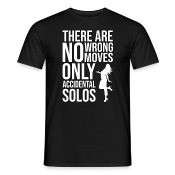 Dancing Dancer Dance - Men's T-Shirt - black - Front - AI Model Male 178 light (178cm)