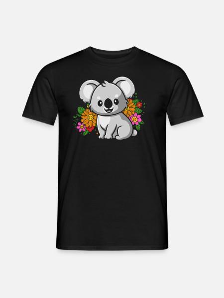 Koala Koala Bear - Men's T-Shirt - black