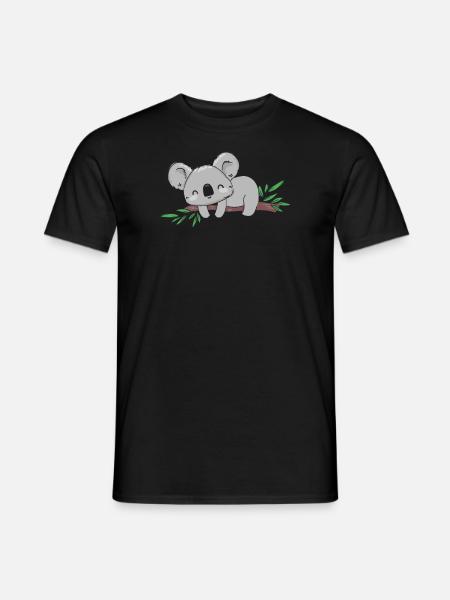 Koala Koala Bear - Men's T-Shirt - black