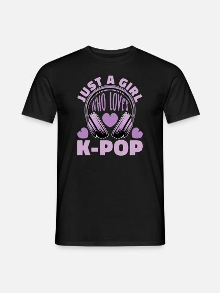 K-Pop Kpop K-Drama Korean Pop Musique - T-shirt homme - noir