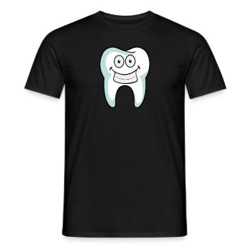 Dentist Assistant Dental Assistant Dentistry - Men's T-Shirt - black - Front - AI Model Male 178 light (178cm)