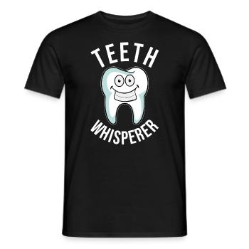 Dentist Assistant Dental Assistant Dentistry - Men's T-Shirt - black - Front - AI Model Male 178 light (178cm)