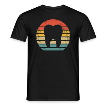 Zahnarzt Assistentin Zahnarzthelferin Zahnmedizin - Männer T-Shirt - Schwarz - Vorne - AI Model Male 178 light (178cm)