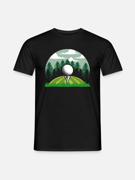 Golfeur Golf golf golf golf - T-shirt homme - noir