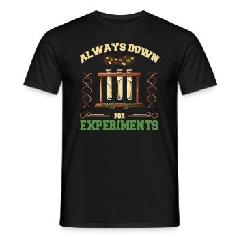 Biologie Biologistes Scientifiques - T-shirt homme - noir - Devant - AI Model Male 178 light (178cm)