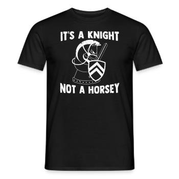 Pièce d’échecs - T-shirt homme - noir - Devant - AI Model Male 178 light (178cm)