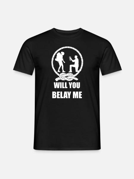 Climbing Mountaineering Climbers - Men's T-Shirt - black