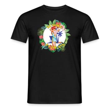 Grandes vacances - T-shirt homme - noir - Devant - AI Model Male 178 light (178cm)