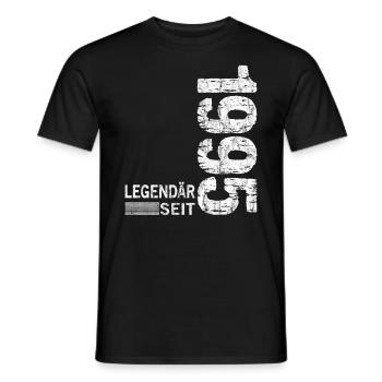 Geburtstag Geboren 1995 Mann Legendär seit 1995 - Männer T-Shirt - Schwarz - Vorne - AI Model Male 178 light (178cm)