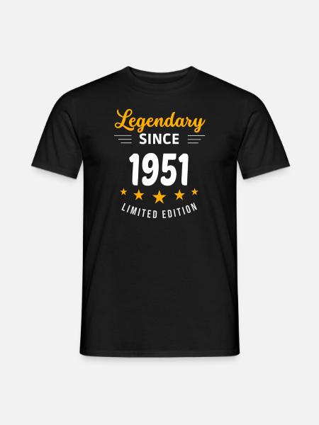 Legendary since 1951 - Men's T-Shirt - black