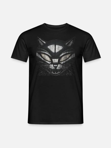 EvilCat Robot - T-shirt homme - noir