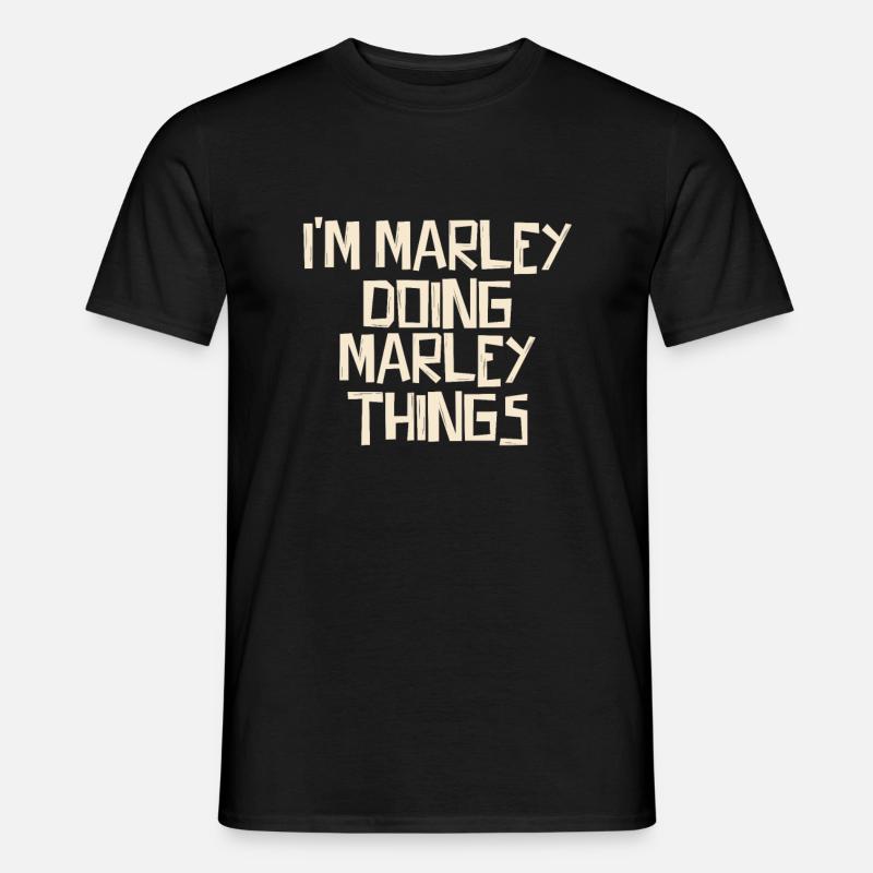 I'm Marley doing Marley things - Männer T-Shirt - Schwarz