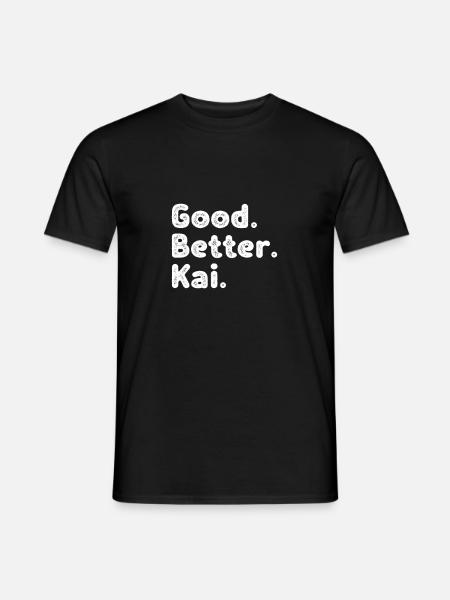 Good better Kai - Men's T-Shirt - black