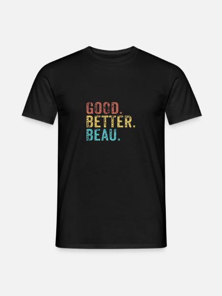 Good better Beau - Männer T-Shirt - Schwarz