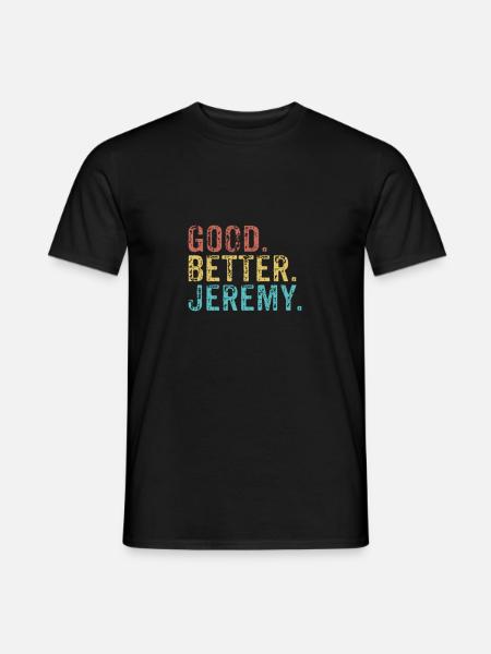 Cool guys are called jeremy - Men's T-Shirt - black