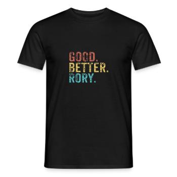 Cool guys are called rory - Männer T-Shirt - Schwarz - Vorne - AI Model Male 178 light (178cm)