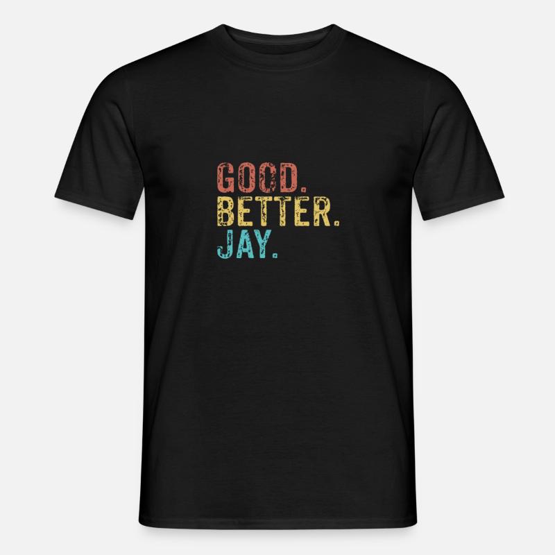 Cool guys are called jay - Männer T-Shirt - Schwarz