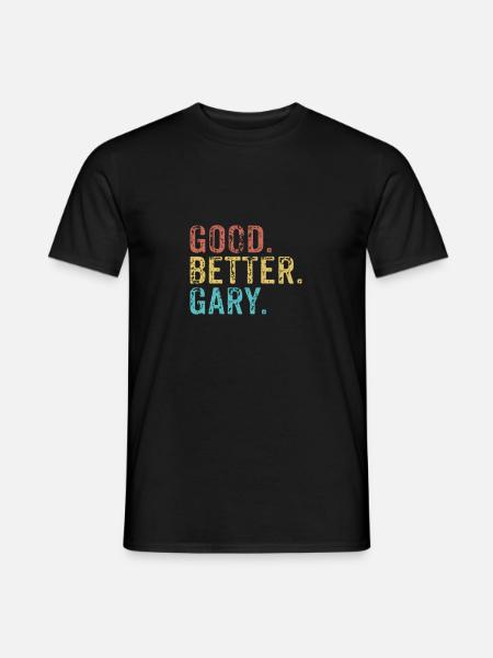 Good better Gary - Men's T-Shirt - black
