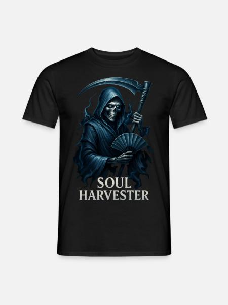 Faucheuse Moissonneur d’âmes - T-shirt homme - noir