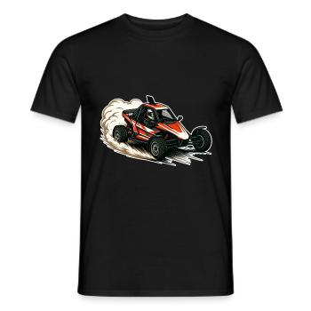 Autocross Stockcar Spécial Cross - T-shirt homme - noir - Devant - AI Model Male 178 light (178cm)
