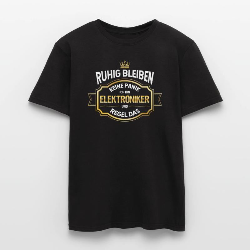 I am an electronics technician and rule the electronics technician Men’s T-shirt