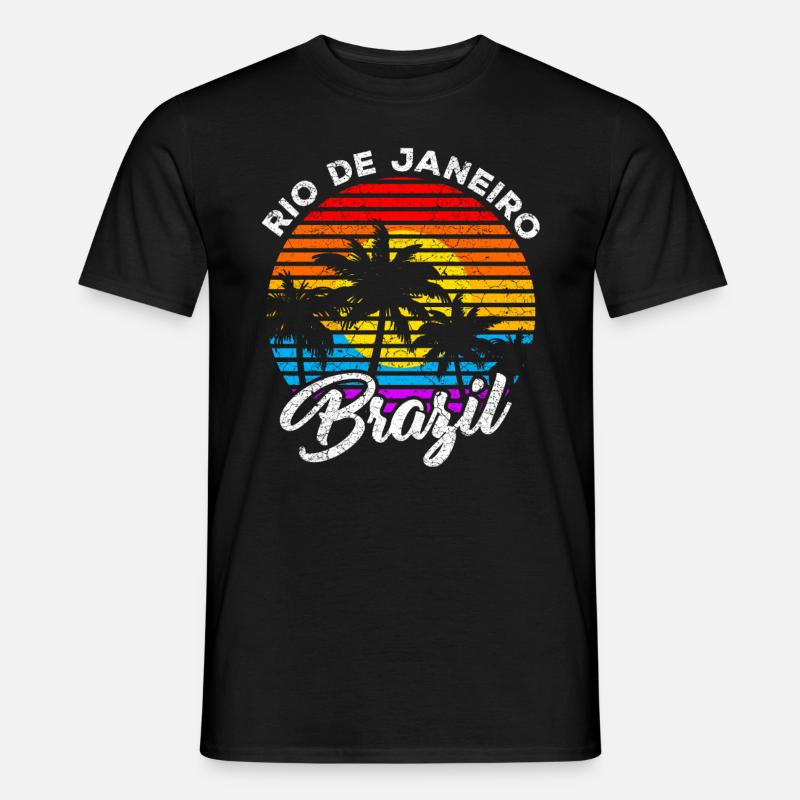 Rio de Janeiro - Männer T-Shirt - Schwarz