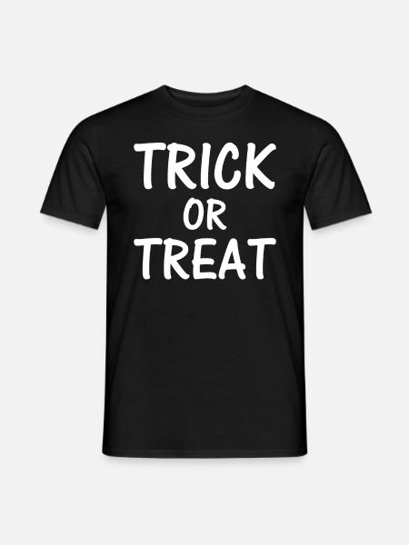 Halloween-Ideen Süßes oder Saures Halloween-Sprüch - Männer T-Shirt - Schwarz