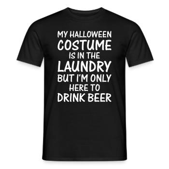 Halloween Party Halloween Saying Halloween - Men's T-Shirt - black - Front - AI Model Male 178 light (178cm)
