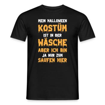 Halloween Lustige Halloween Sprüche I Halloween - Männer T-Shirt - Schwarz - Vorne - AI Model Male 178 light (178cm)
