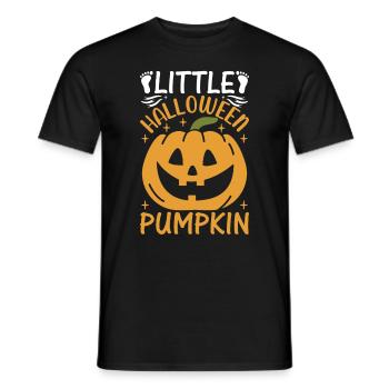 Halloween Pumpkin Baby I Little Halloween Pumpkin - Männer T-Shirt - Schwarz - Vorne - AI Model Male 178 light (178cm)